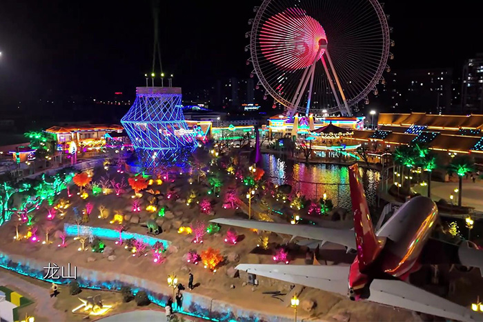 游樂(lè)場(chǎng)燈光亮化工程